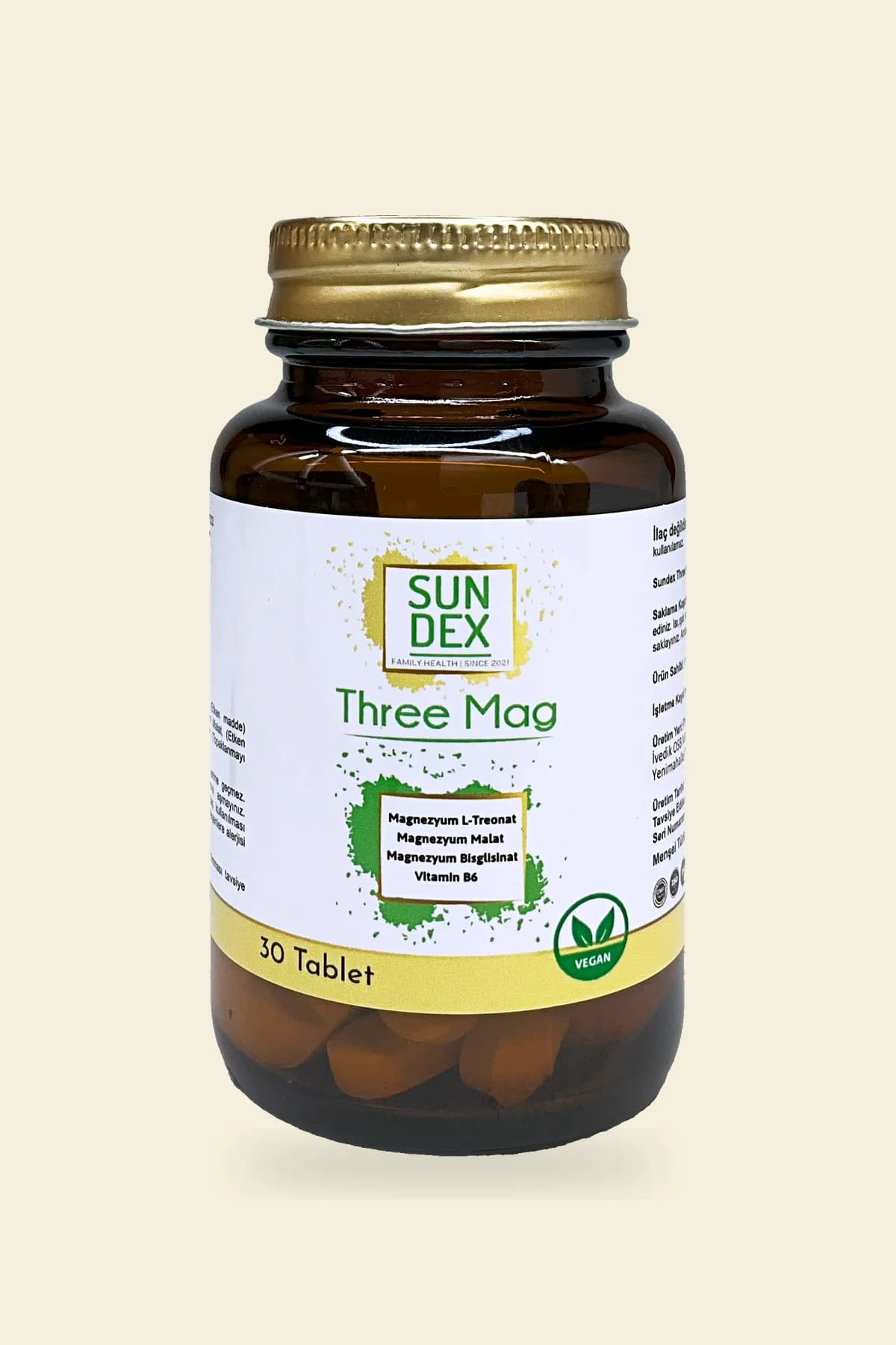 SUNDEX Three Mag, 30 Tablet