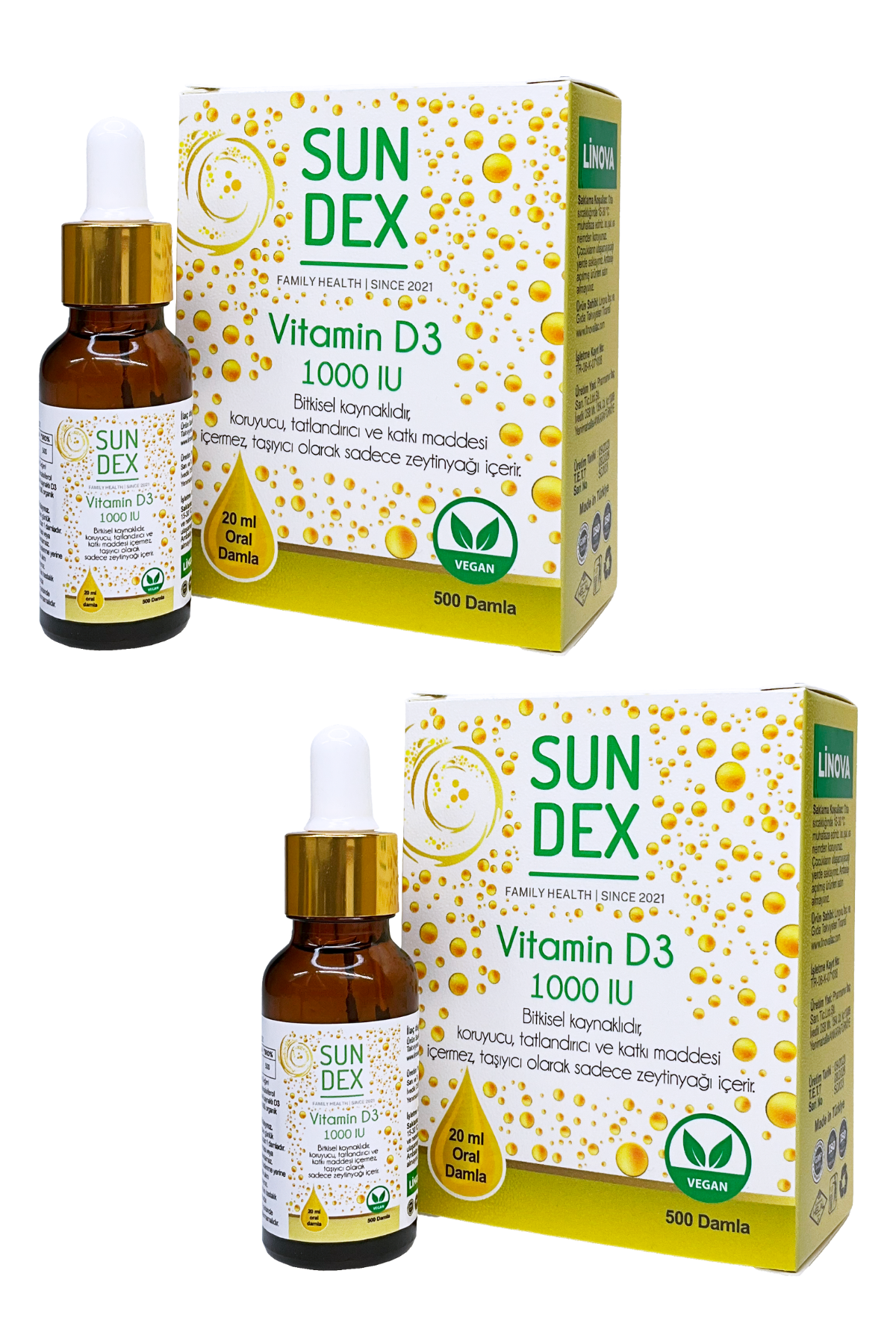 SUNDEX%202’li%20Paket%20Vitamin%20D3%201000%20IU%20500%20Damla%2020%20ml%20Bitkisel%20Kaynaklı