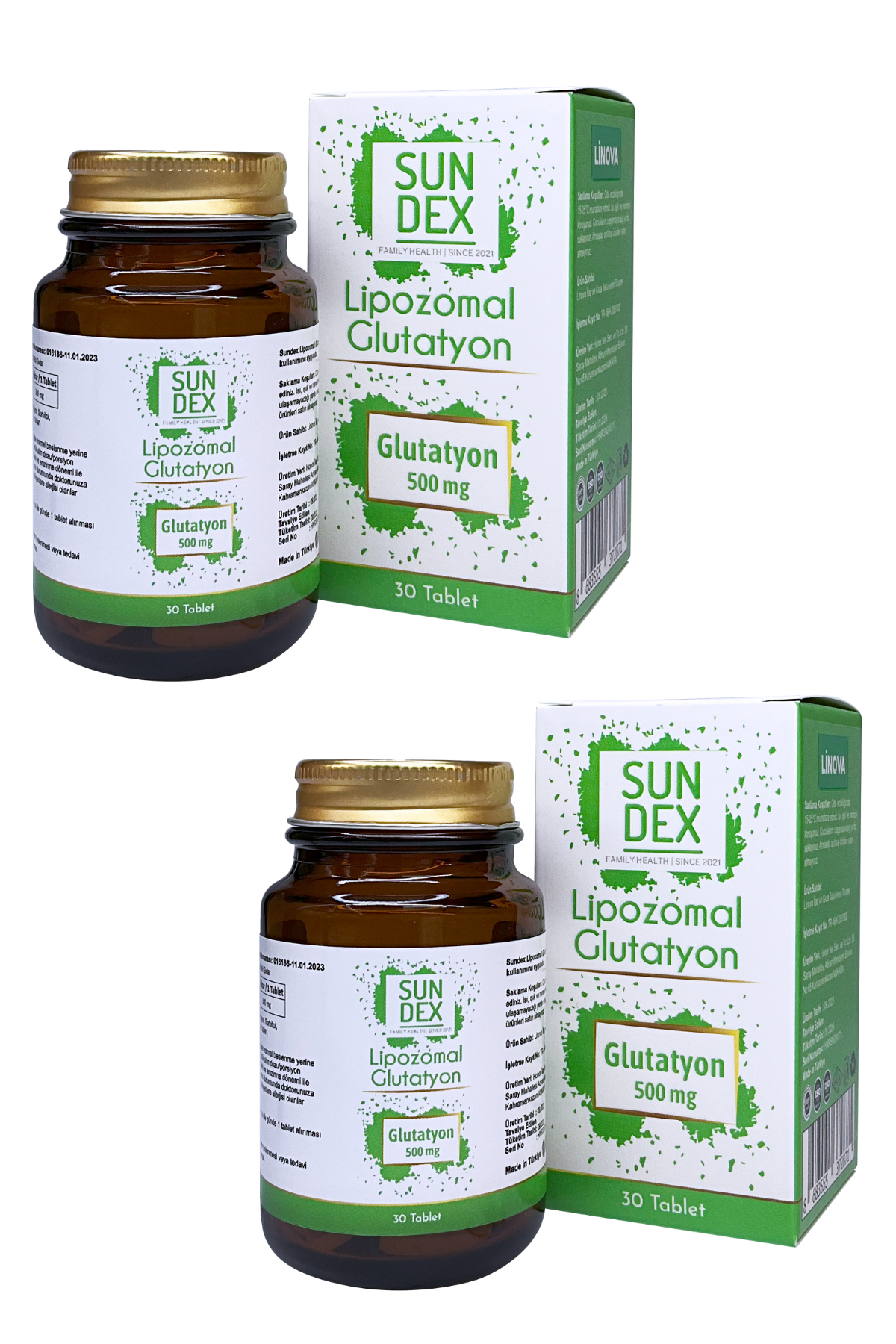 SUNDEX%202’li%20Paket%20Lipozomal%20Glutatyon%20500%20mg%2030%20Tablet