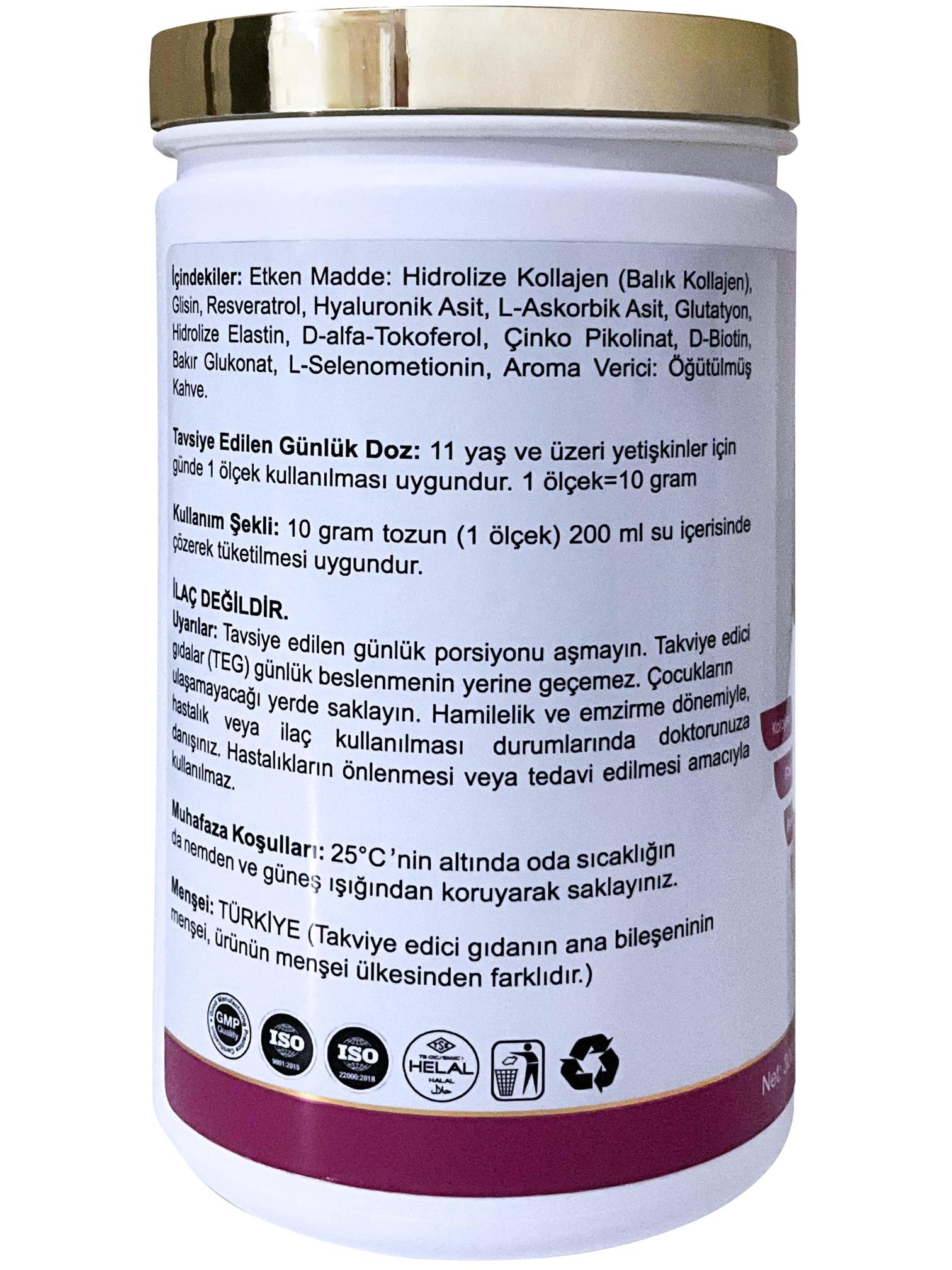 SUNDEX%20Marine%20Collagen%20Hidrolize%20Balık%20Kolajeni,%20Glisin,%20Elastin,%20Resveratrol,%20Hyaluronik%20Asit,%20Vitamin%20ve%20Mineraller%20300%20gr%20