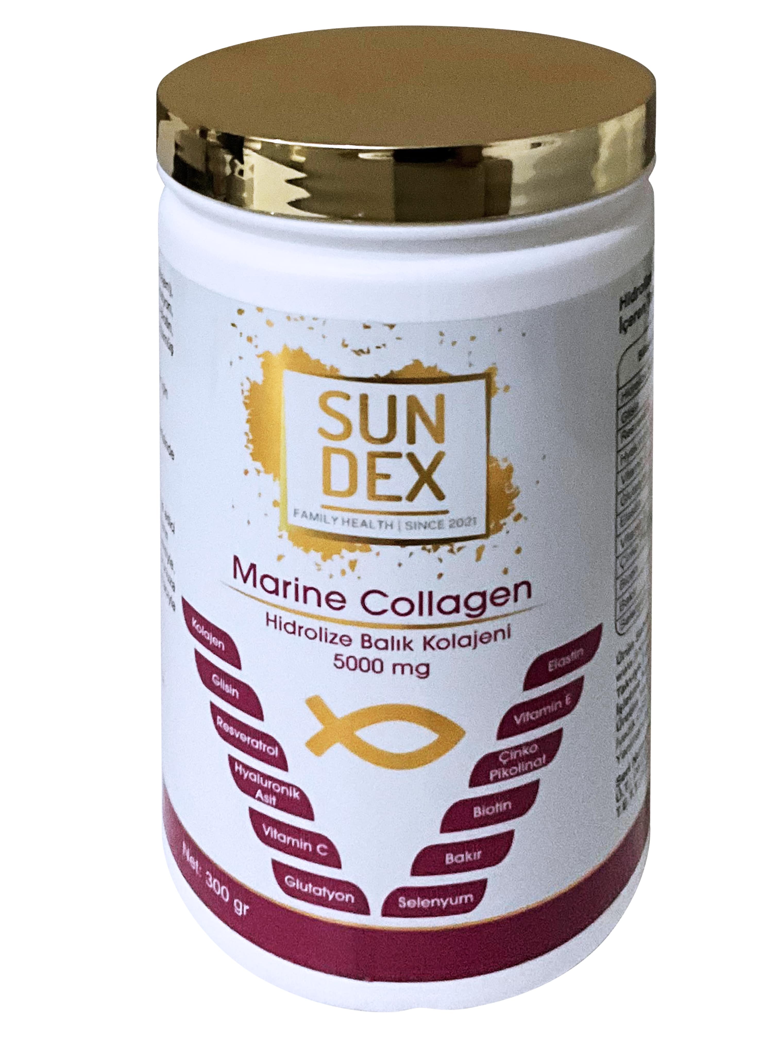 SUNDEX%202’li%20Paket%20Marine%20Collagen%20Hidrolize%20Balık%20Kolajeni,%20Glisin,%20Elastin,%20Resveratrol,%20Hyaluronik%20Asit,%20Vitamin%20ve%20Mineraller%20300%20gr%20