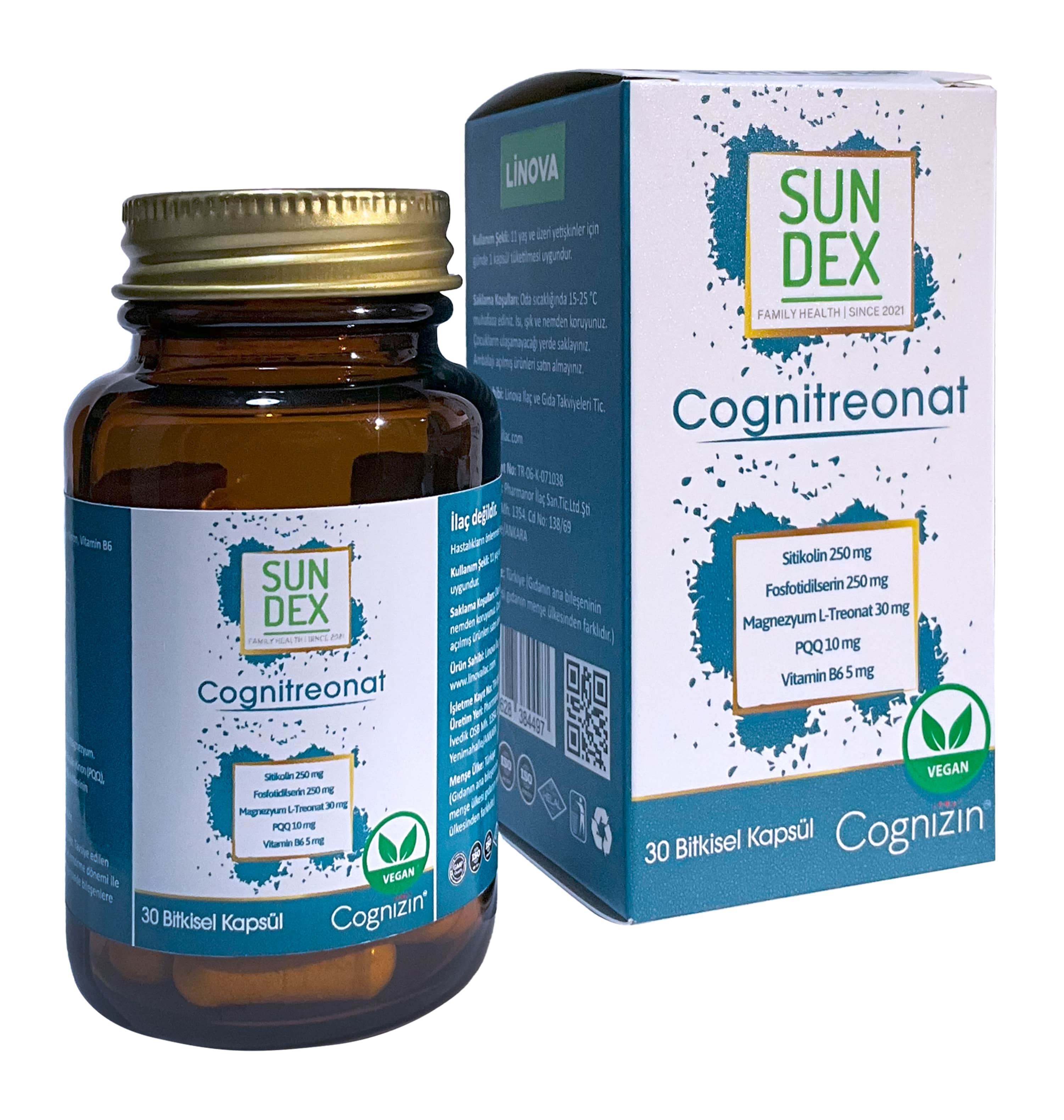 SUNDEX%20Cognitreonat%20Sitikolin,%20Fosfotidilserin,%20Magnezyum%20L-Treonat,%20Pirolokinolin%20Kinon,%20Vitamin%20B6%2030%20Bitkisel%20Kapsül