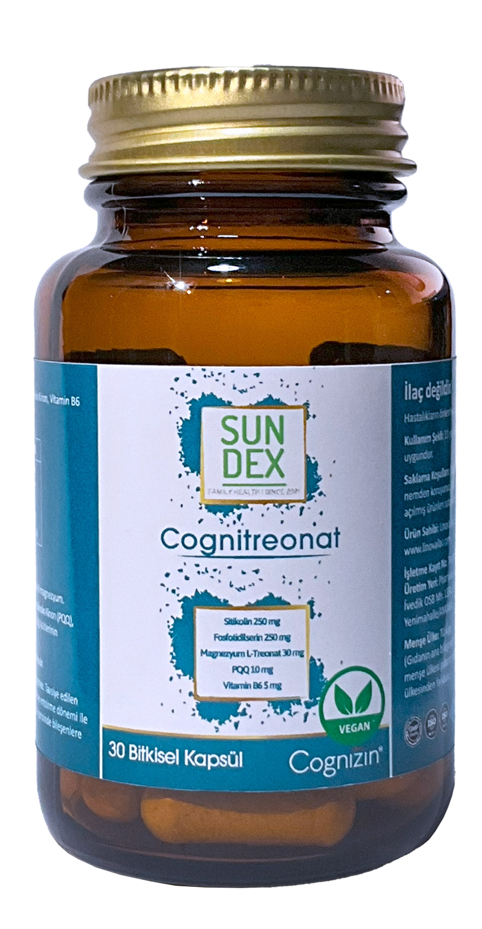 SUNDEX%20Cognitreonat%20Sitikolin,%20Fosfotidilserin,%20Magnezyum%20L-Treonat,%20Pirolokinolin%20Kinon,%20Vitamin%20B6%2030%20Bitkisel%20Kapsül