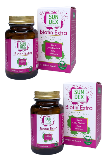 Sundex 2’li Paket Biotin Extra 