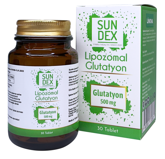 Sundex Lipozomal Glutatyon 500 mg 30 Tablet