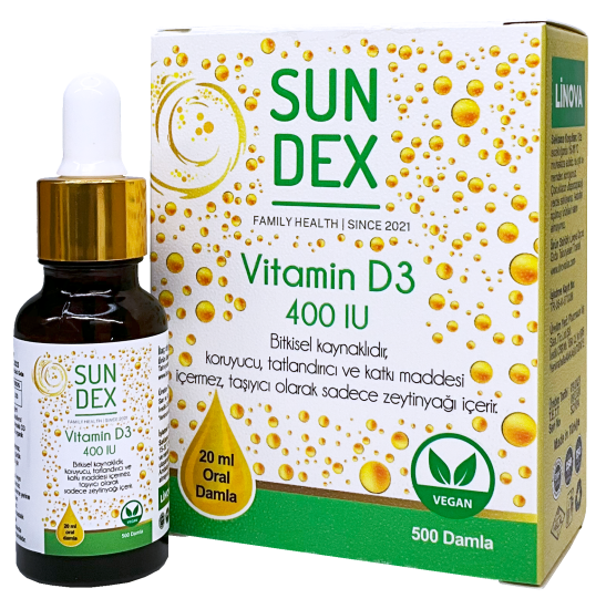 Sundex Vitamin D3 400 IU